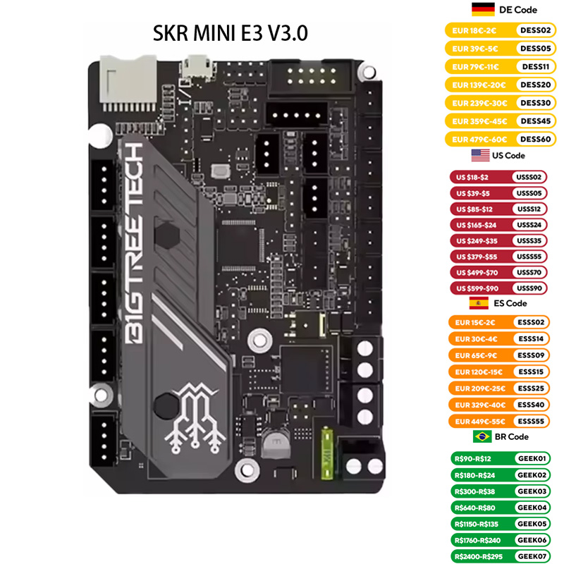 Turing Pi 2 - BIGTREETECH SKR MINI E3 V3.0 3D